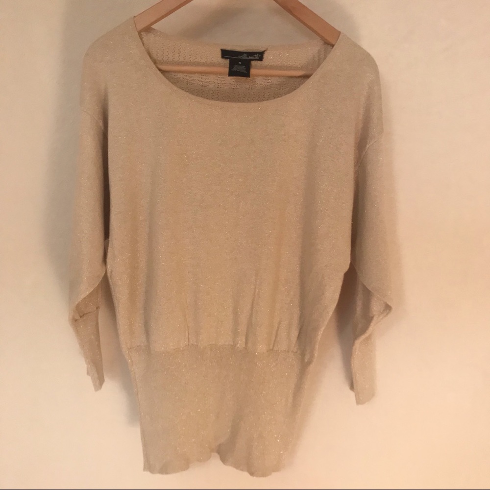 Willi Smith 3/4 length sleeve sweater